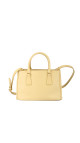 Prada Galleria Saffiano Shoulder Bag - Butter Yellow