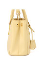 Prada Galleria Saffiano Shoulder Bag - Butter Yellow