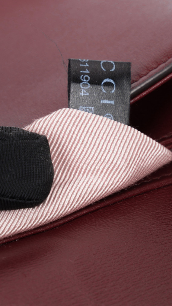 Gucci Arli Shoulder Bag Burgunder