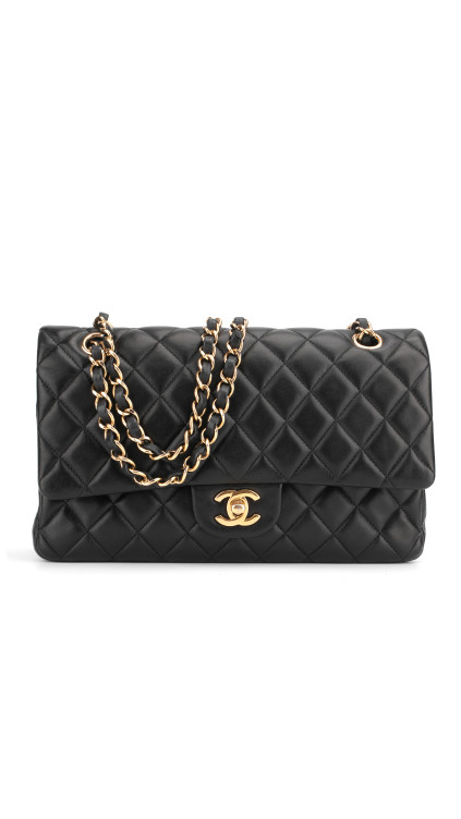 Chanel Classic Double Flap Bag Size Medium