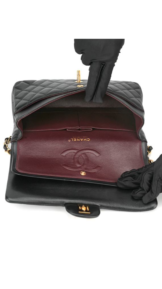 Chanel Classic Double Flap Bag Size Medium