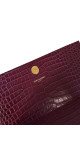 YSL Kate Tassel in Crocodile-embossed Shoulder Bag