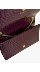 YSL Kate Tassel in Crocodile-embossed Shoulder Bag