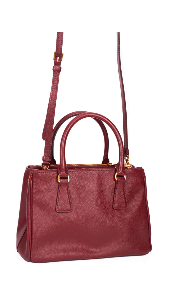 Prada Galleria Saffiano Bordeaux