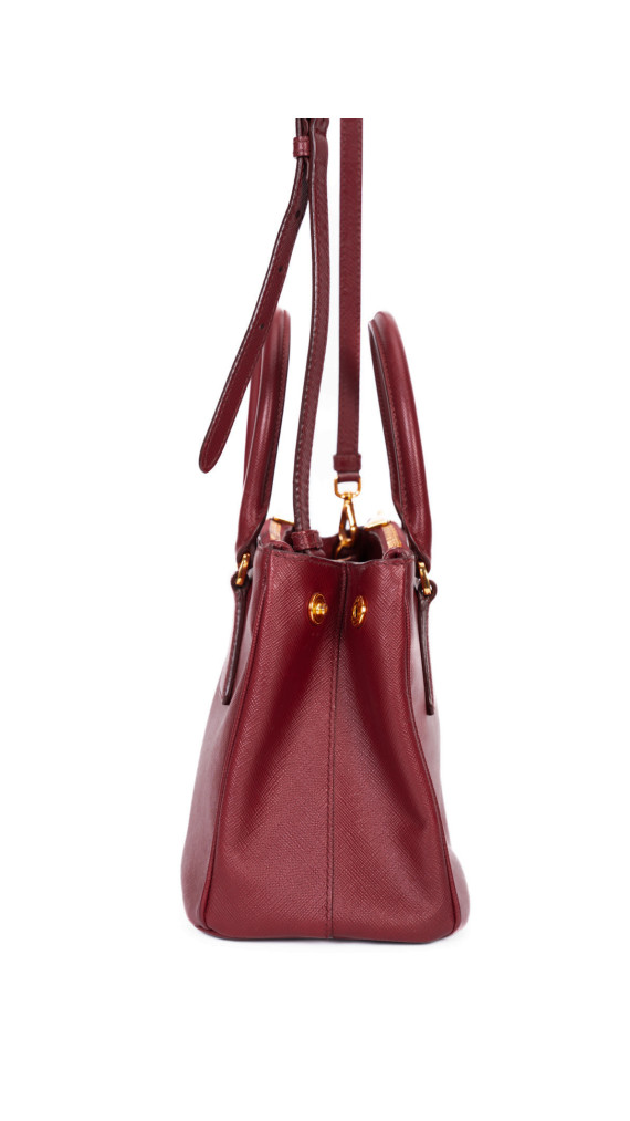 Prada Galleria Saffiano Bordeaux