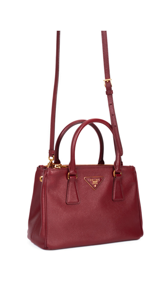 Prada Galleria Saffiano Bordeaux