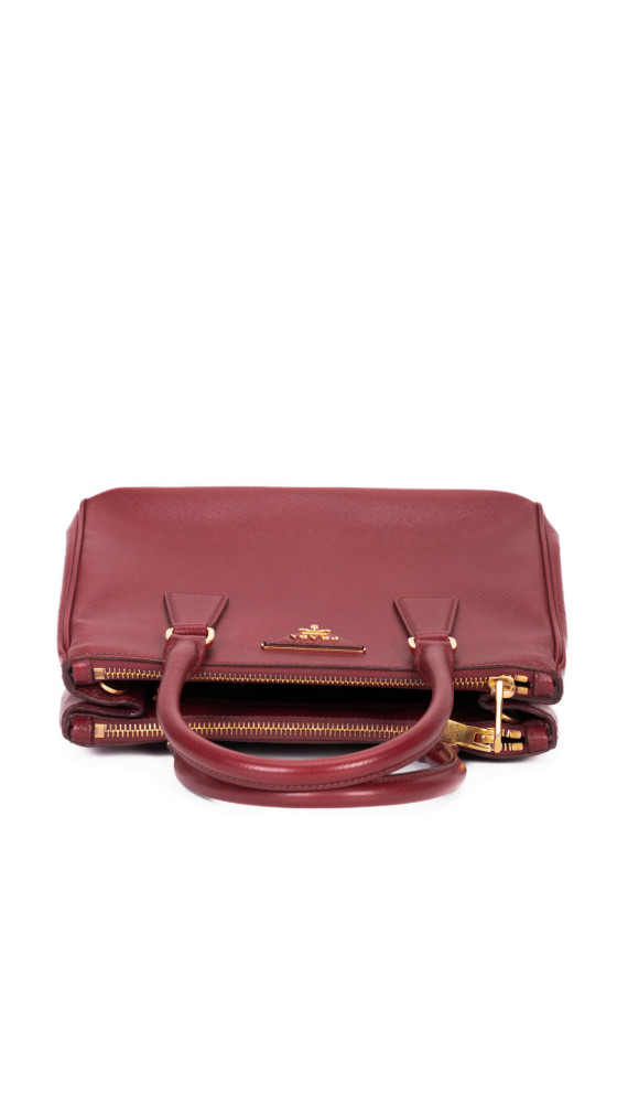 Prada Galleria Saffiano Bordeaux