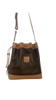 Vintage Celine Bucket Bag m. Clutch