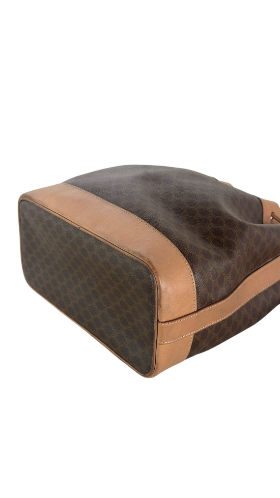 Vintage Celine Bucket Bag m. Clutch