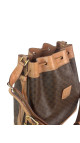 Vintage Celine Bucket Bag m. Clutch