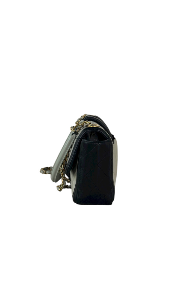 Chanel Single Two Toned Flap Bag