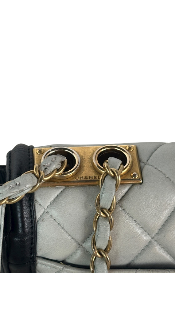Chanel Single Two Toned Flap Bag