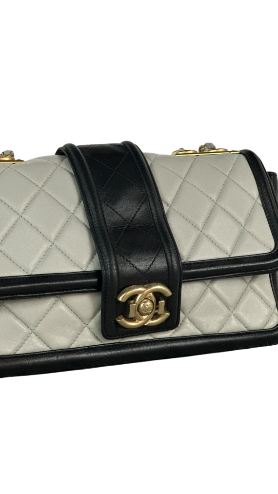 Chanel Single Two Toned Flap Bag