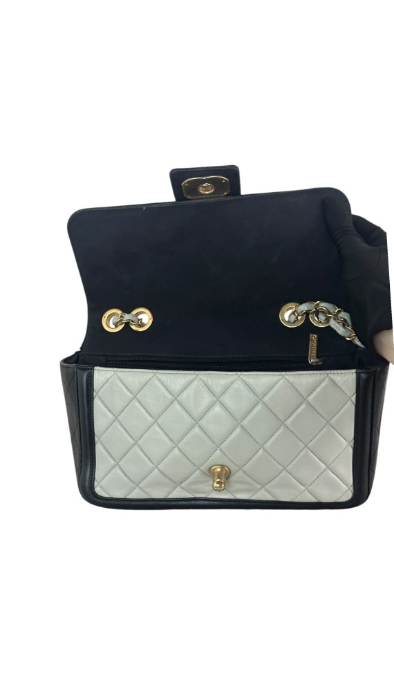 Chanel Single Two Toned Flap Bag