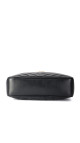 Saint Laurent Lou Camera Bag i sort chevron-quiltet skin