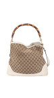 Gucci Jackie Bamboo Hobo - GG Canvas
