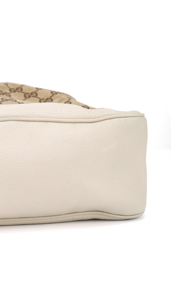 Gucci Jackie Bamboo Hobo - GG Canvas