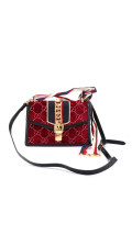 Gucci Sylvie Shoulder Bag  - Red