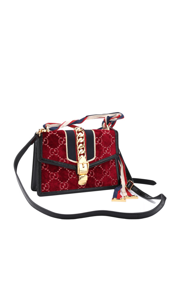 Gucci Sylvie Shoulder Bag  - Red