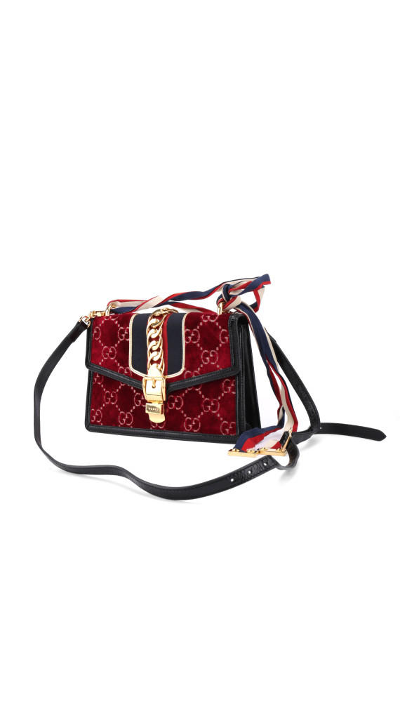 Gucci Sylvie Shoulder Bag  - Red