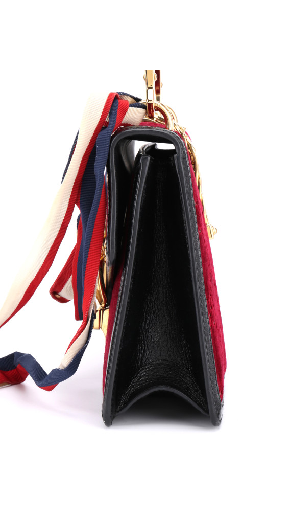 Gucci Sylvie Shoulder Bag  - Red