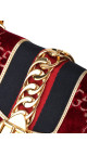 Gucci Sylvie Shoulder Bag  - Red