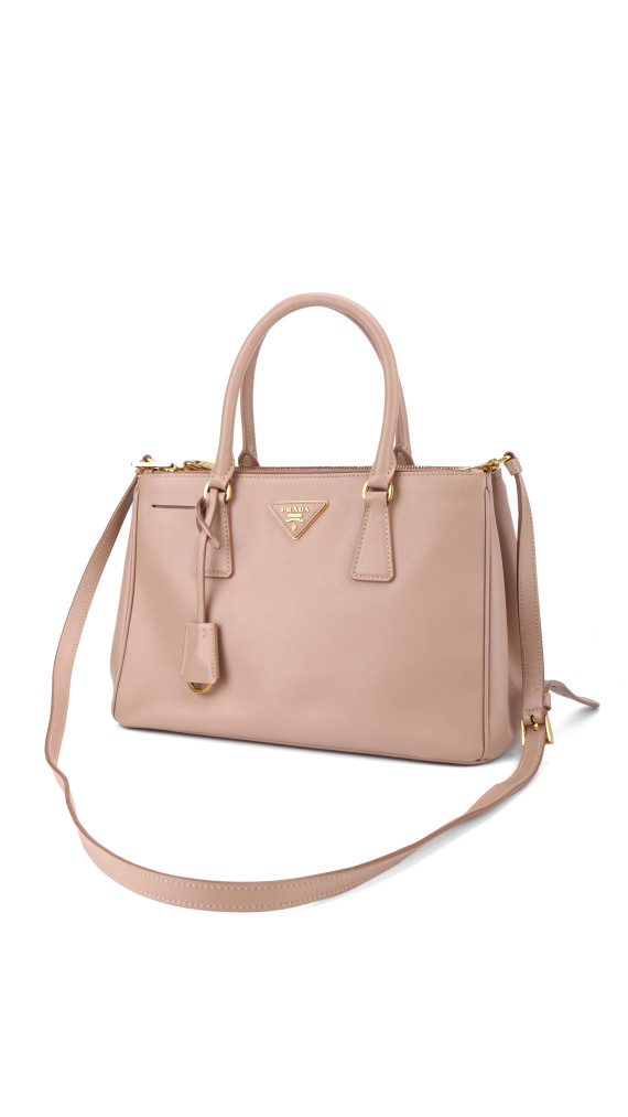 Prada Galleria Saffiano Shoulder Bag - Lys Rosa