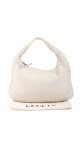 Bottega Veneta Intrecciato Hobo - White