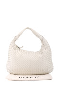 Bottega Veneta Intrecciato Hobo - White