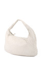Bottega Veneta Intrecciato Hobo - White