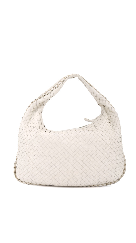 Bottega Veneta Intrecciato Hobo - White