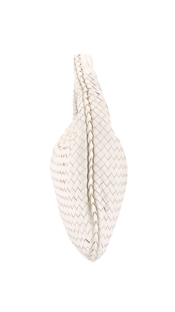 Bottega Veneta Intrecciato Hobo - White