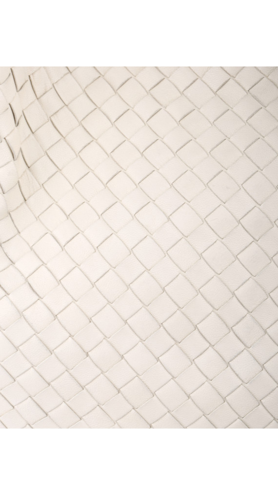 Bottega Veneta Intrecciato Hobo - White