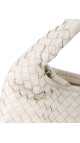 Bottega Veneta Intrecciato Hobo - White