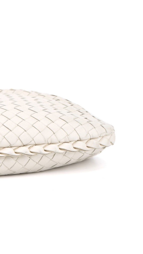Bottega Veneta Intrecciato Hobo - White