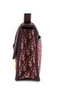 Christian Dior Oblique 30 Montaigne - Burgundy monorgam