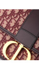 Christian Dior Oblique 30 Montaigne - Burgundy monorgam
