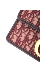 Christian Dior Oblique 30 Montaigne - Burgundy monorgam