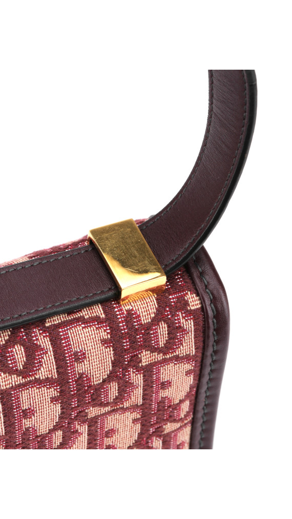 Christian Dior Oblique 30 Montaigne - Burgundy monorgam