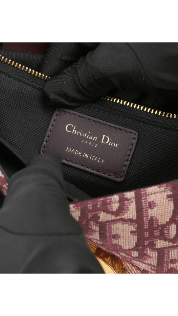 Christian Dior Oblique 30 Montaigne - Burgundy monorgam
