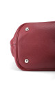 Prada Vitello Daino Shoulder Bag - Burgundy