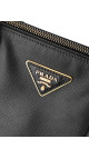 Prada Galleria Saffiano Shoulder Bag - Black