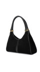 Gucci Jackie Hobo Bag i svart semsket skinn