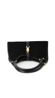 Gucci Jackie Hobo Bag i svart semsket skinn