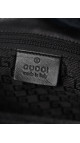 Gucci Jackie Hobo Bag i svart semsket skinn