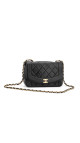 Chanel Diana Flap Bag i svart lammeskinn