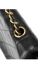 Chanel Diana Flap Bag i svart lammeskinn