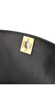 Chanel Diana Flap Bag i svart lammeskinn
