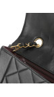 Chanel Diana Flap Bag i svart lammeskinn