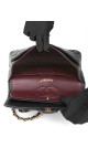 Chanel Classic Double Flap Medium i svart lammeskinn